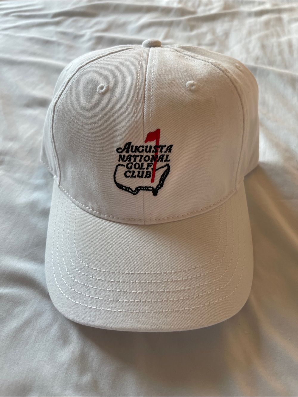 Augusta National Golf Club Member Pro Shop White Hat